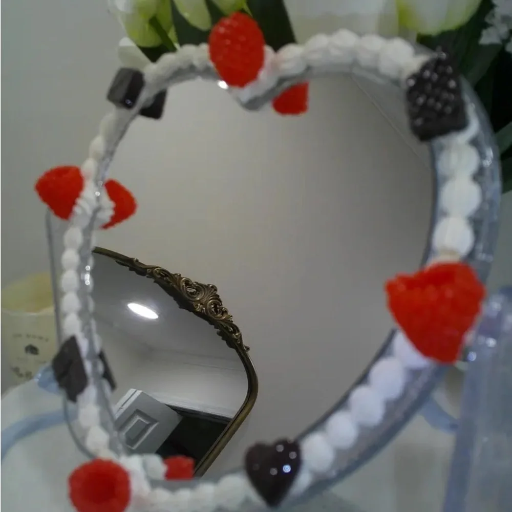 Magnifying Choclate Raspberry Mirror - Picture 1 of 4